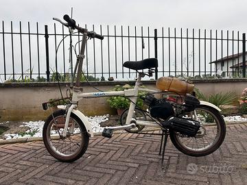 Bicicletta Lesa con motore a scoppio