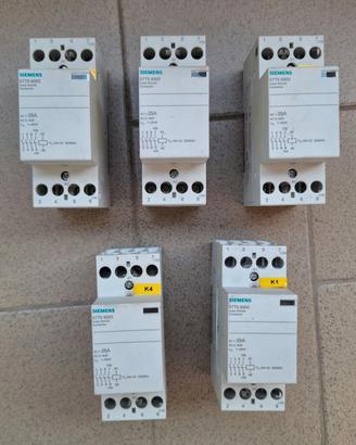 Contattori siemens  25A
