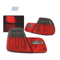 FANALI BMW E46 COUPE 03-07 LED ROSSO AFFUMICATO LO