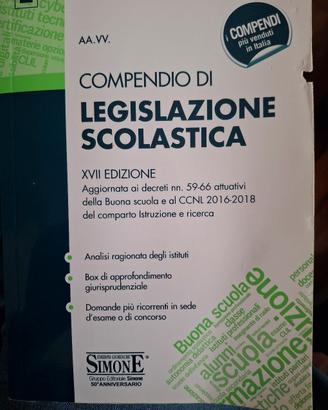 compendio di legislazione scolastica