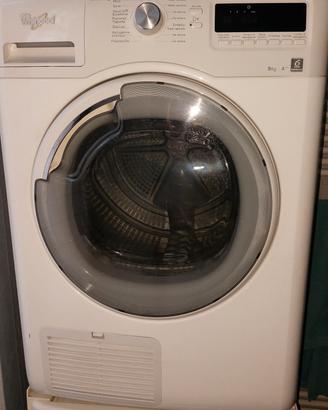 asciugatrice whirlpool 6th sense 9kg