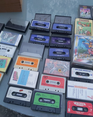 Giochi cassette per computer vintage commodore 64