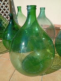 Damigiane in vetro