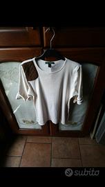 maglia con toppa scamosciata,ralph lauren