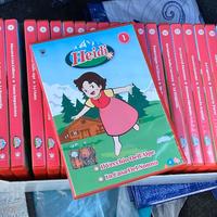 n. 21 DVD originali cartoni animati heidi