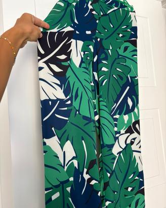 Pantaloni palazzo a fantasia