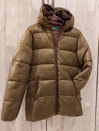Piumino Cappotto Giaccone Unisex con Cappuccio