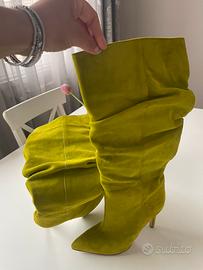 stivali scamosciato 39