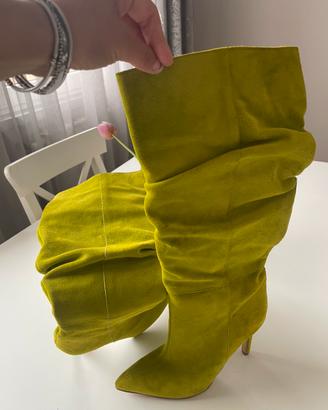 stivali scamosciato 39