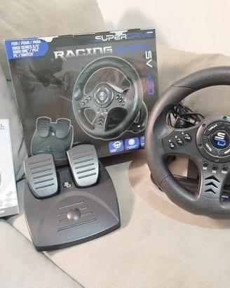 Nuovo. volante per PC - PS4 - XBOX SERIES X/S