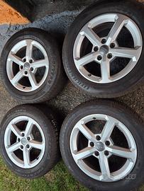cerchi 16 audi q2 con gomme estive 