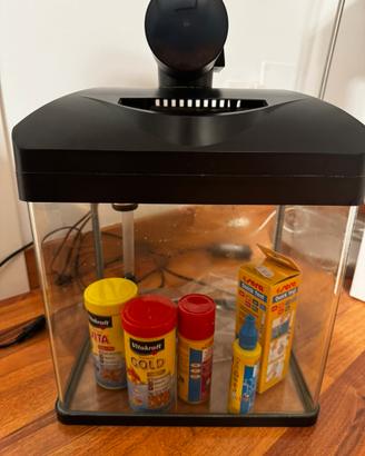Acquario Laguna AmtraLed30 18L +kit pesci rossi