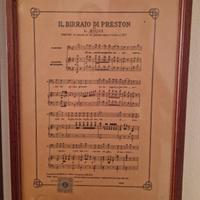 Stampe spartiti musicali e Le quattro stagioni 