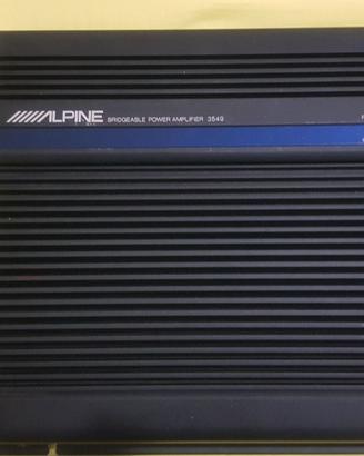 Amplificatore Classe A/B Alpine 3549