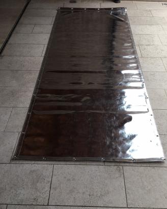 Fondali Palco / Telo in ecopelle argentata (3)