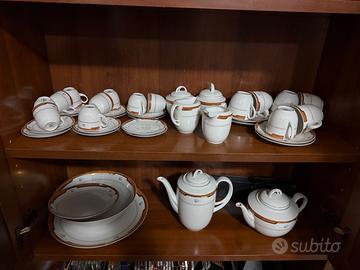 Servizio completo caffè the e posate da 12 persone