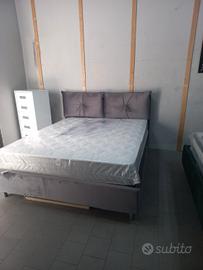 letto contenitore  più materasso 