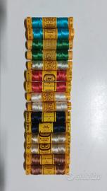 15 Rocchetti bozzolo in pura seta n°3