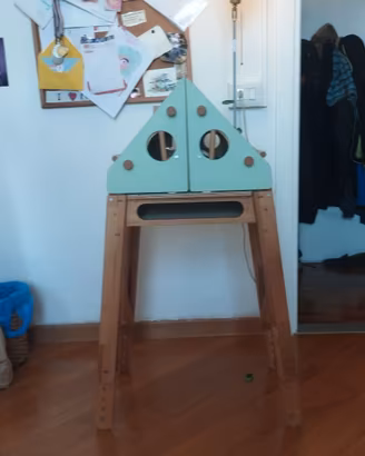 *SCRIVANIA BAMBINI TRASFORMABILE Lautek - Artigian