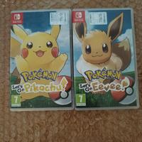 pokemon letsgo pikachu e letsgo eevee
