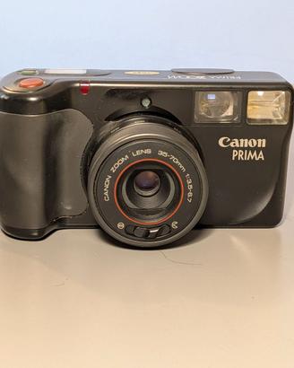 Canon Prima Zoom 35 mm con Canon Zoom Lens 35–70 m