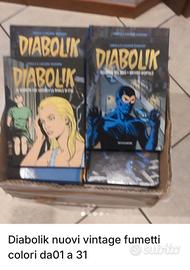 fumetti Diabolik nuovi  31  libretti 