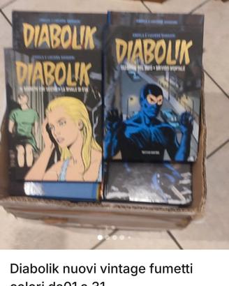 fumetti Diabolik nuovi  31  libretti 