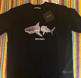 Palm Angels Shark Black/White tee