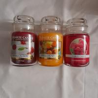 Trio giare grandi Yankee Candle 