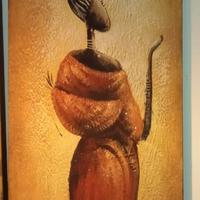 Trittico quadri etnici prezzo trattabile