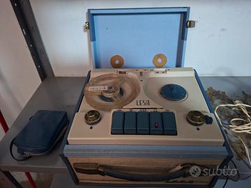 Registratore a bobine Lesa – Perfettamente funz