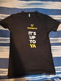 t-shirt nera Yamamoto Nutrition
