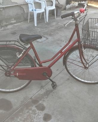 Bicicletta da Città 26" con Cestino e Portapacchi 