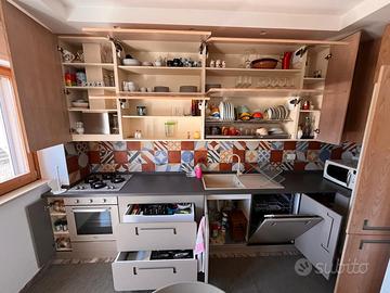 cucina realizzata da ebanista 