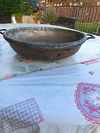 Pentola in rame antico