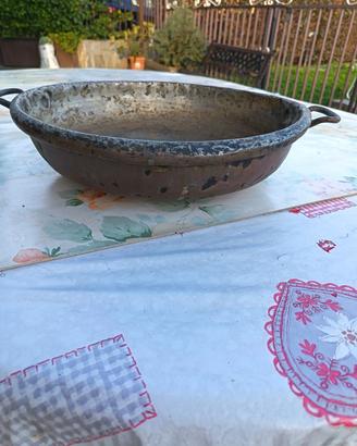 Pentola in rame antico