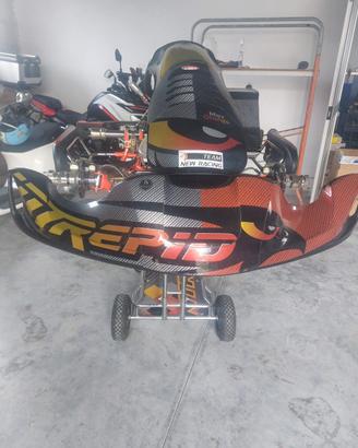 Go kart telaio intrepid matrix + motore TM R1