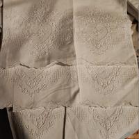 Set 6 asciugamani viso Vintage con ricami