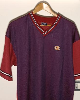 Maglia Champion Vintage L Oversize Mesh Jersey Y2K