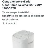 condizionatore portatile 12000 btu