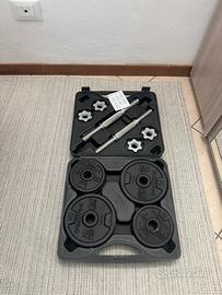 Kit manubri decathlon 20kg