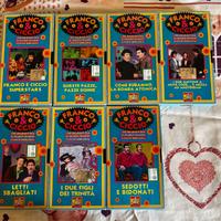 7 Videocassette VHS Franco & Ciccio da collezione