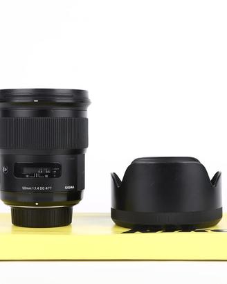 Sigma 50mm f1.4 ART Nikon USATO GARANTITO