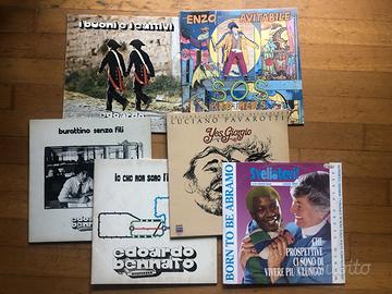 Dischi 33 giri musica anni 60-70-80