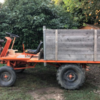Acme Carioca funzionante carro motore a strappo