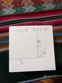 armadio in noce 6 ante