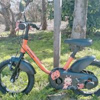 Bicicletta da bambini 14" con rotelle