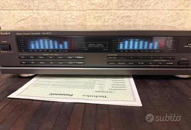 Vintage Technics SH-GE70 Equalizzatore Grafico