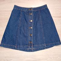  
Mini gonna jeans vintage glamour 