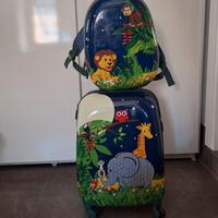 viaggio bambini =  Trolley & Zaino Bambino - SET